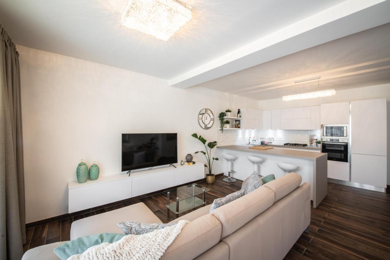 Electra Residence - Luxury Central Beachview Apartment Marsalforn Exteriér fotografie