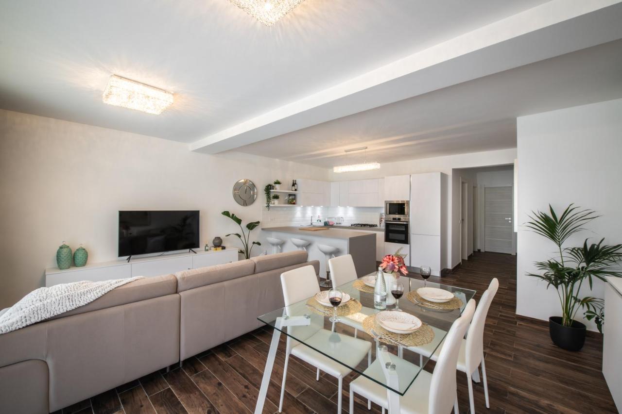 Electra Residence - Luxury Central Beachview Apartment Marsalforn Exteriér fotografie