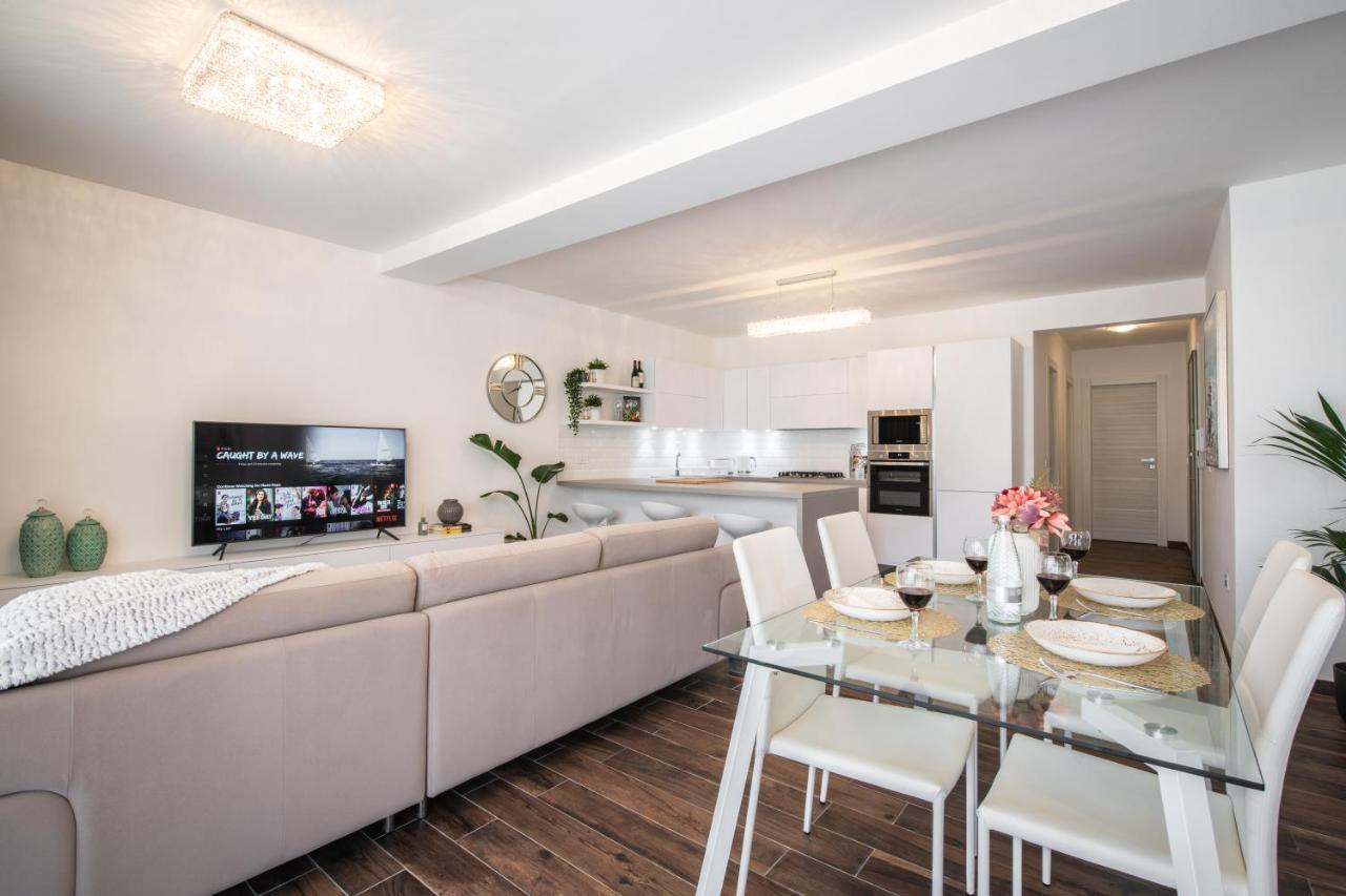 Electra Residence - Luxury Central Beachview Apartment Marsalforn Exteriér fotografie