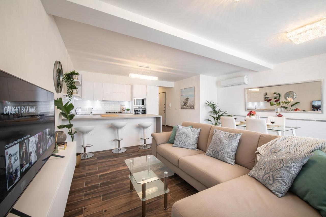 Electra Residence - Luxury Central Beachview Apartment Marsalforn Exteriér fotografie