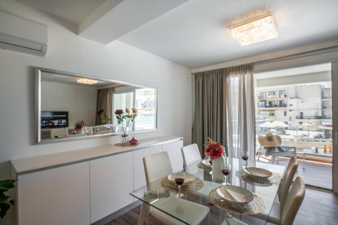 Electra Residence - Luxury Central Beachview Apartment Marsalforn Exteriér fotografie