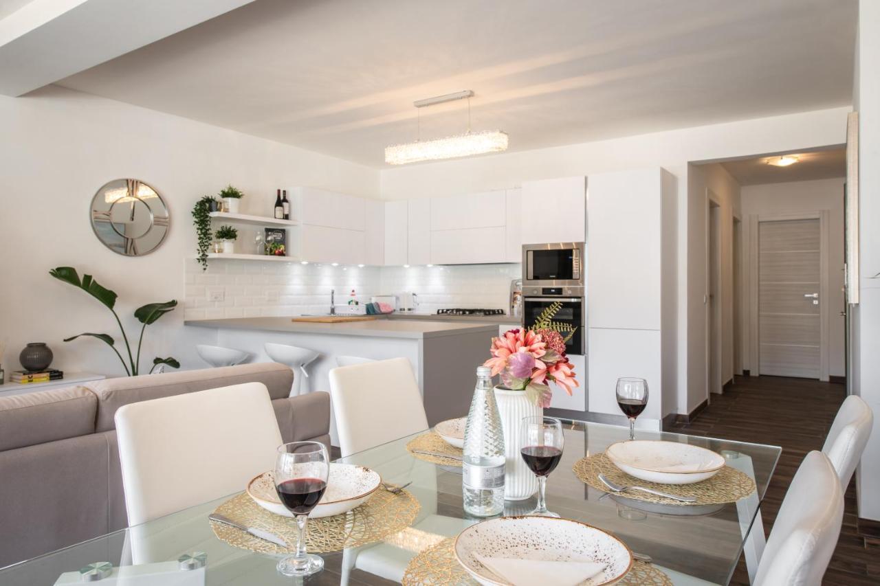 Electra Residence - Luxury Central Beachview Apartment Marsalforn Exteriér fotografie